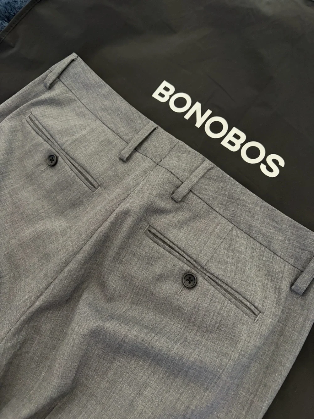 Bonobos Jetsetter Gray Two-Button Men's Suit